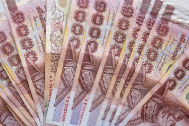 Tayland para arka plan.