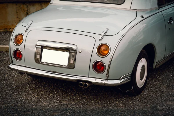 Lámpara de faros vintage coche clásico - efecto vintage estilo pictur —  Fotos de Stock