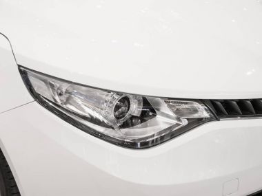 Seçici odak noktası Far lambası araba