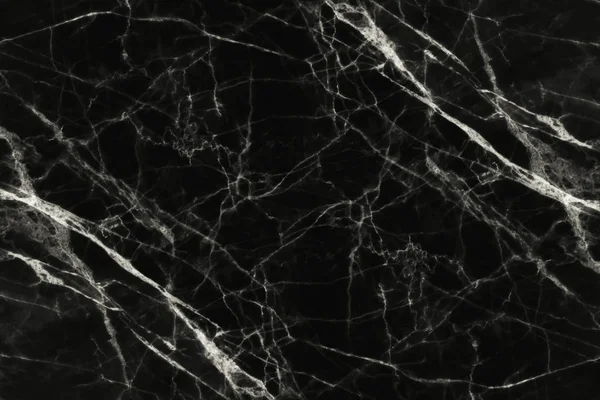 Black marble texture and background. — Stock Photo, Image