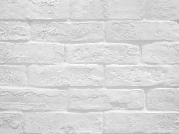 Textura da parede de tijolo branco. — Fotografia de Stock