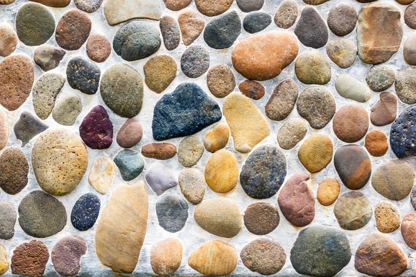 Piedra de guijarros textura de baldosas — Foto de Stock