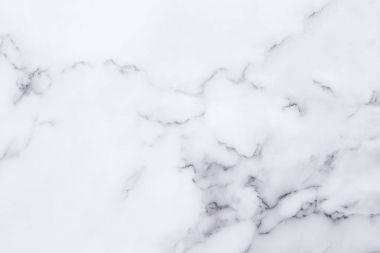 Arka plan için doğal desenli beyaz mermer dokusu