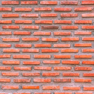 kırmızı tuğla duvar.