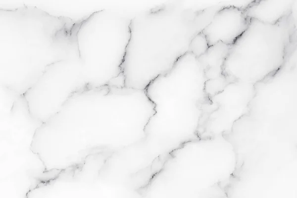 White marble texture with natural pattern for background — Stock Photo, Image