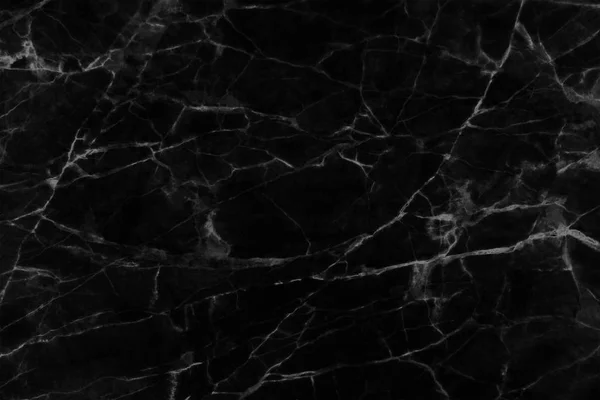 Black marble texture and background. — Stock Photo, Image