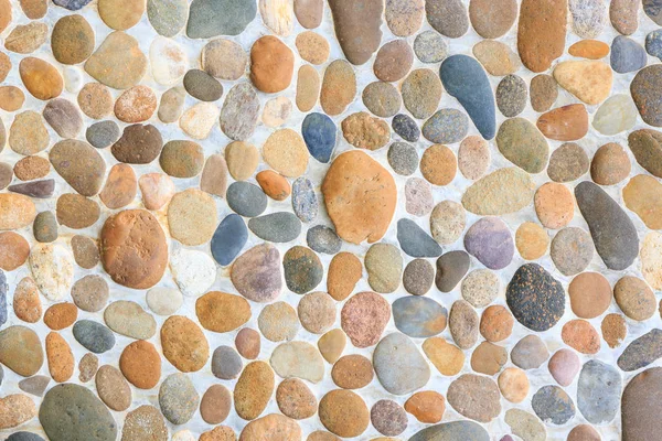 Pavimento in pietra di ghiaia tessitura — Foto Stock