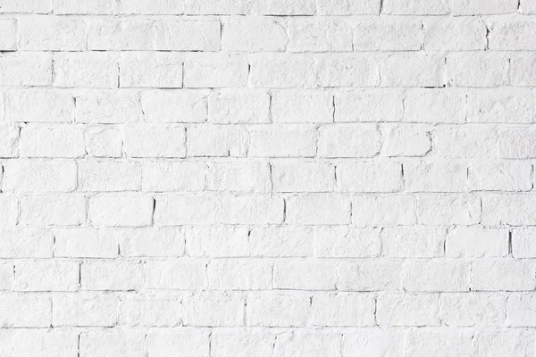 Textura de pared de ladrillo blanco y fondo . — Foto de Stock