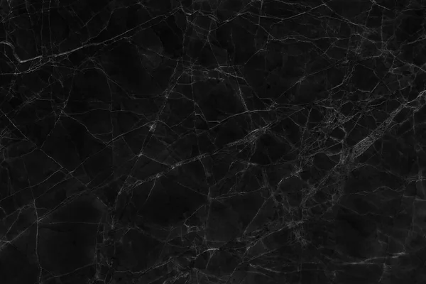 Textura em mármore preto com padrão natural para fundo — Fotografia de Stock