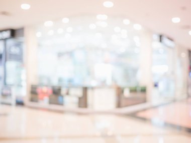 Güzel lüks iç alışveriş arka plan bulanıklık