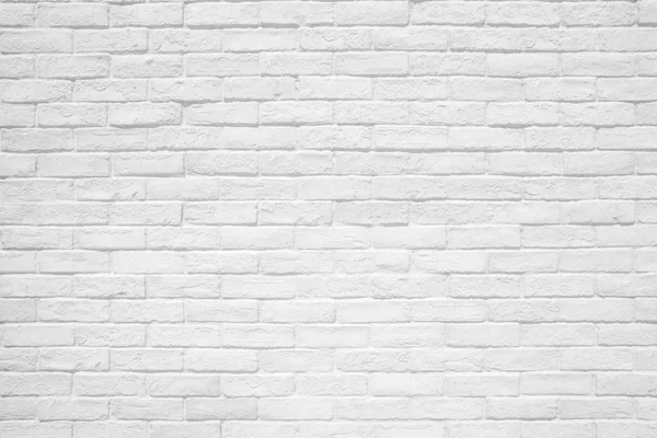 Textura de pared de ladrillo blanco y fondo . — Foto de Stock