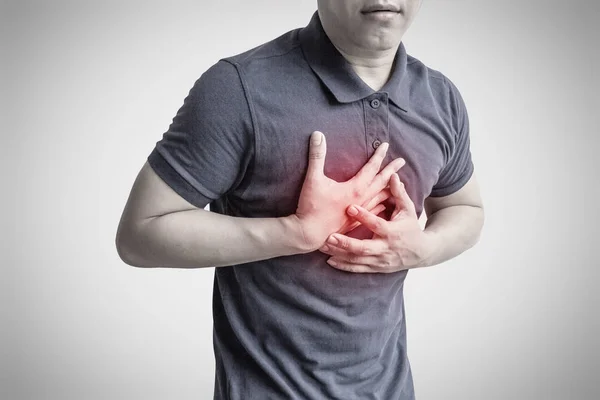 心臓発作を持つ男 — ストック写真