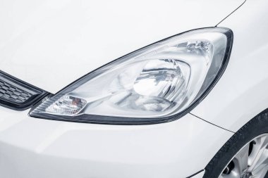 Seçici odak noktası Far lambası araba