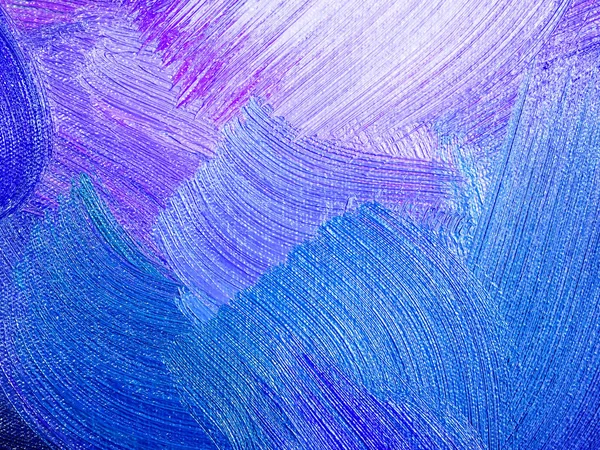 Textura de pintura al óleo abstracta sobre lienzo —  Fotos de Stock