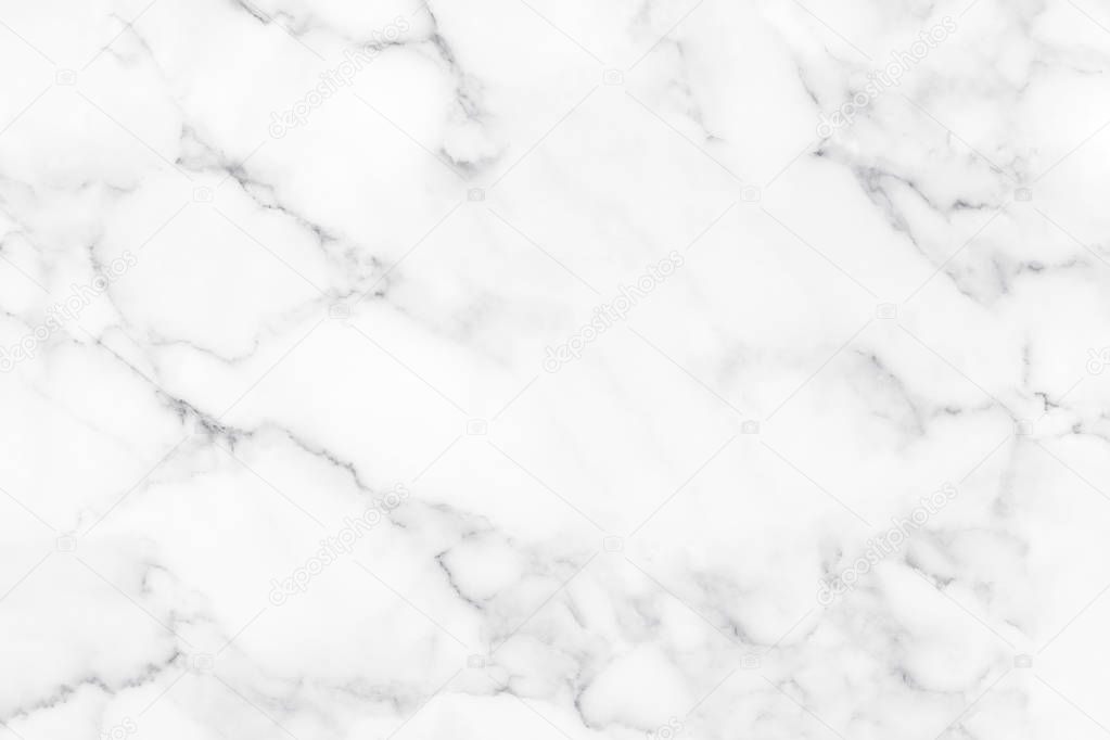 White marble texture and background