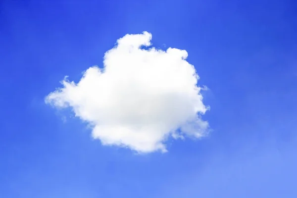 White cloud in the blue sky — Stock Photo, Image