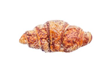 kruvasan izole üzerinde beyaz izole