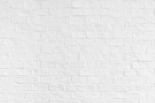 Текстура и фон белой кирпичной стены — стоковое фото
