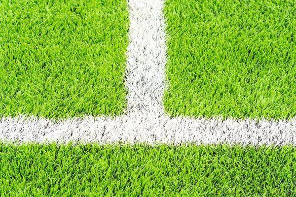Fotbal fotbalové travnaté hřiště — Stock fotografie