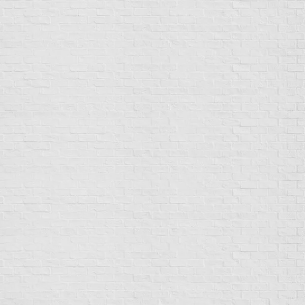 Bezszwowe biały cegła ściana tekstur. — Zdjęcie stockowe