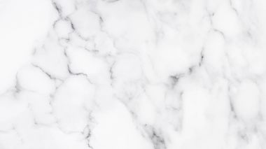 Tasarım şablonu çizimi için beyaz mermer doku ve arkaplan.
