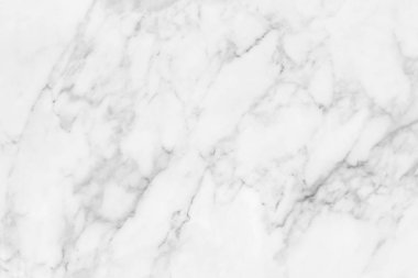 Arka plan için doğal desenli beyaz mermer dokusu