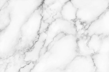 Arka plan için doğal desenli beyaz mermer dokusu