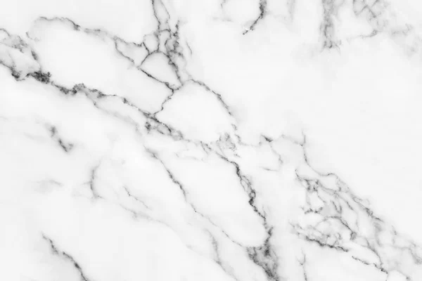 White marble texture with natural pattern for background — Stock Photo, Image