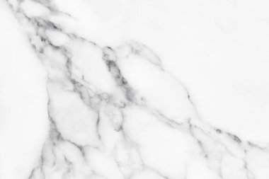 Arka plan için doğal desenli beyaz mermer dokusu