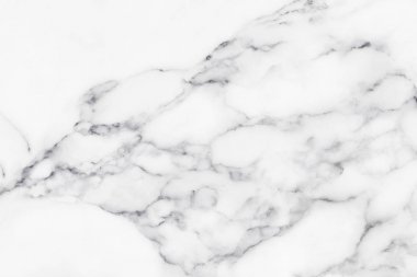 Arka plan için doğal desenli beyaz mermer dokusu