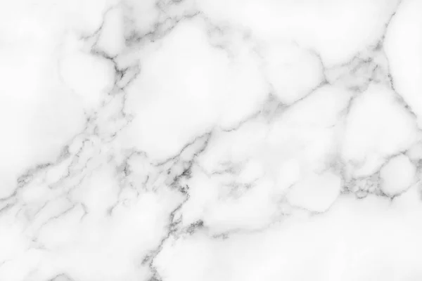 Textura de mármol blanco con patrón natural para fondo —  Fotos de Stock