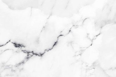 Arka plan için doğal desenli beyaz mermer dokusu