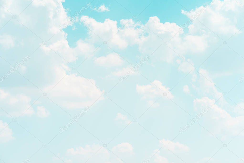 Clouds on sky - Vintage effect style pictures