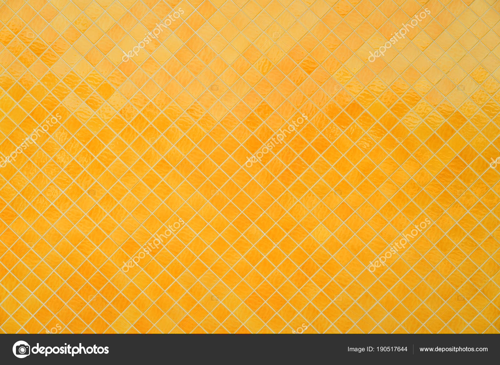 Yellow mosaic texture and background. — Stock Photo © jpkirakun #190517644