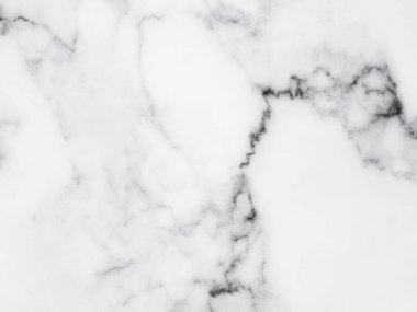 Arka plan için doğal desenli beyaz mermer dokusu