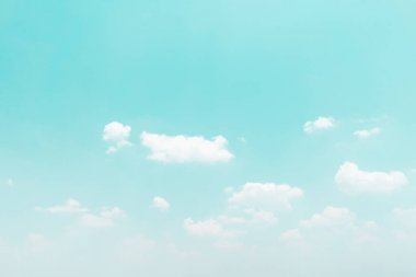 Bulutlar gökyüzü - Vintage etkisi tarzı resimler üzerinde