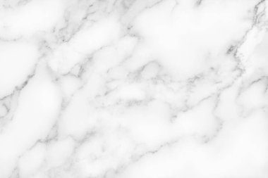 Arka plan için doğal desenli beyaz mermer dokusu