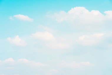 Bulutlar gökyüzü - Vintage etkisi tarzı resimler üzerinde