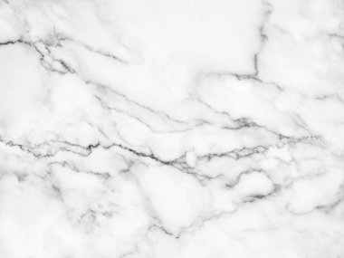 Arka plan için doğal desenli beyaz mermer dokusu