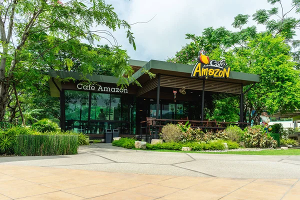 Bas-konuþ Petrol istasyonu Tayland at Amazon Cafe.