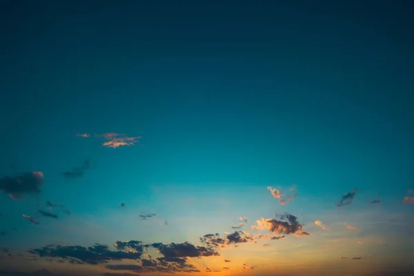 Mooie Blauwe Lucht Wolken Natuurlijke Achtergrond — Stockfoto