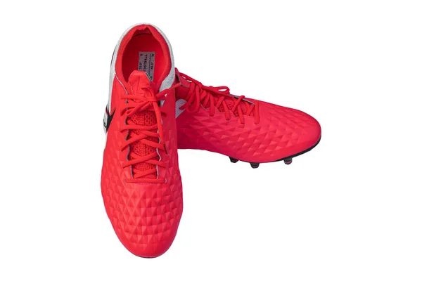 Thailand May 2020 Nike Tiempo Legend Elite 프리미엄 캥거루 가죽으로 — 스톡 사진