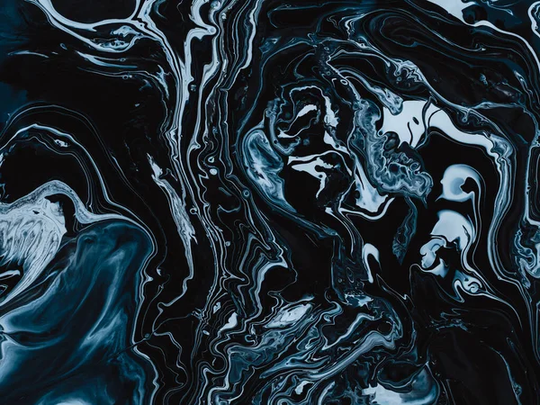 Textura Pedra Mármore Azul Preto Abstrato Para Fundo Telhas Luxuosas — Fotografia de Stock