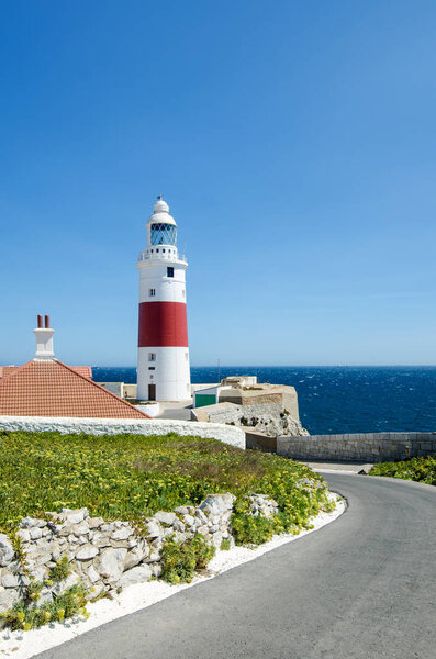 Маяк Europa Point (Маяк Троицы или Башня Виктории). Британская заморская территория Гибралтар
.
