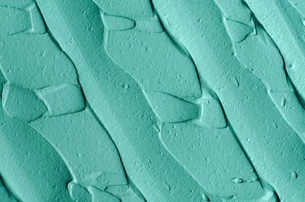 Green Cosmetic Clay Kelp Facial Mask Face Cream Spirulina Body — Stock Photo, Image