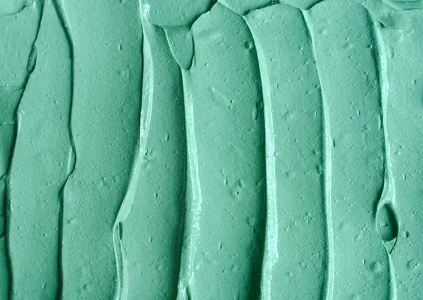 Arcilla Cosmética Verde Mascarilla Facial Kelp Crema Facial Envoltura Corporal — Foto de Stock