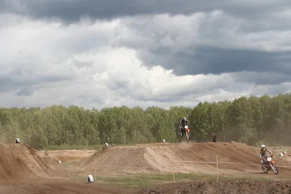 Open Circuit Motorbike Competition — Stock Photo, Image