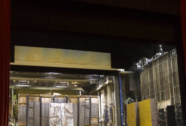 Viyana Opera Evi sahne arkasında 