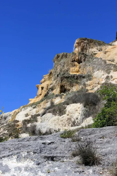 自然热起因在意大利 Bagno Vignoni — 图库照片