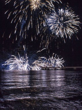 Marina di Massa deniz havai fişek